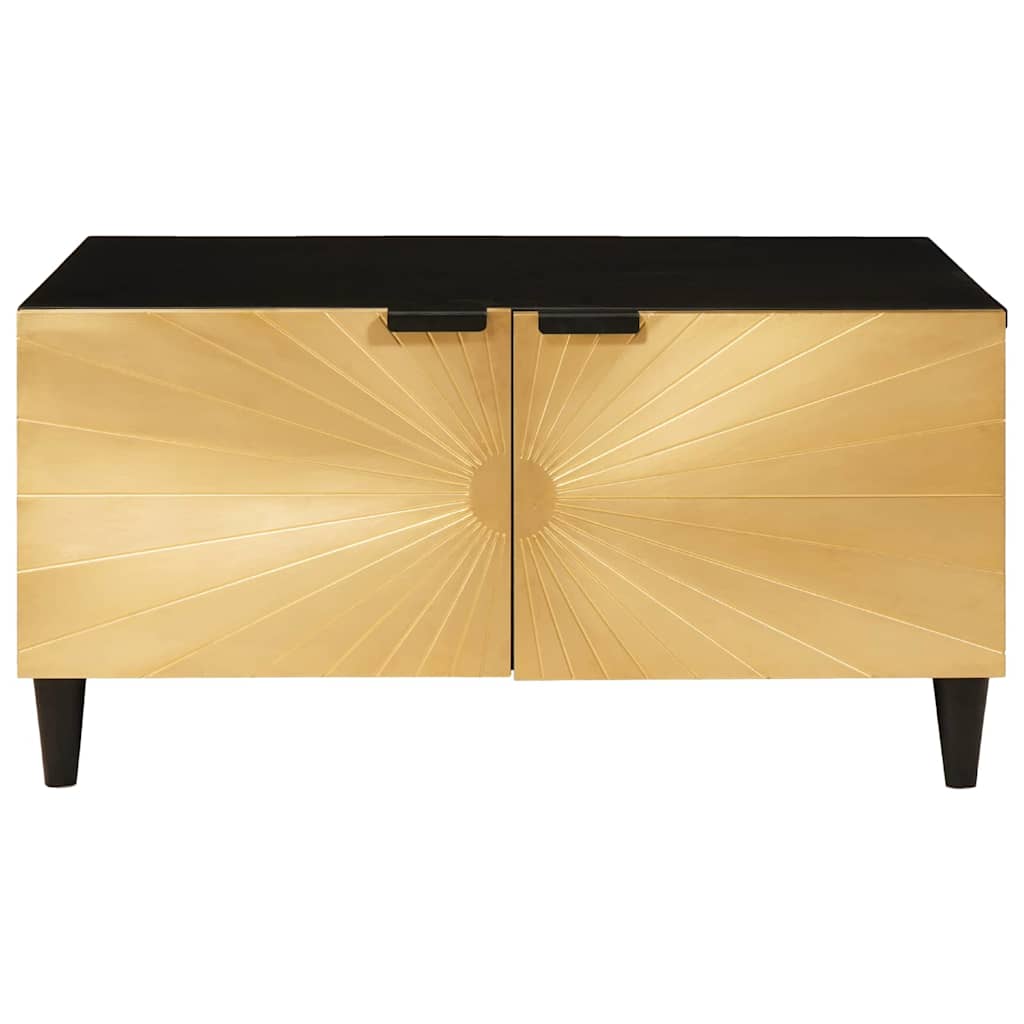 vidaXL Table basse 80 x 50 x 40 cm Bois de manguier massif