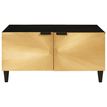 vidaXL Table basse 80 x 50 x 40 cm Bois de manguier massif