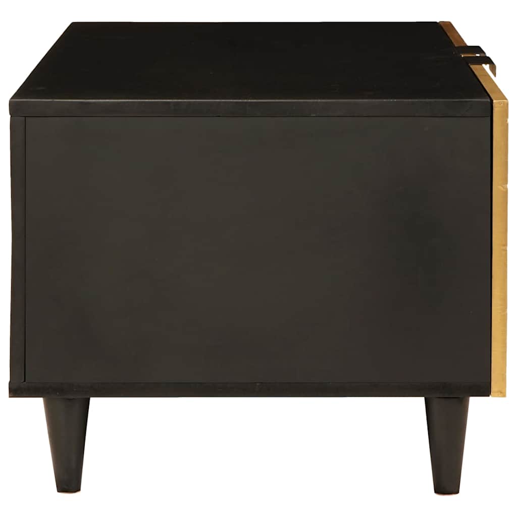 vidaXL Table basse 80 x 50 x 40 cm Bois de manguier massif