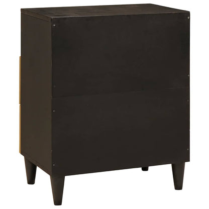 vidaXL Nachttisch mit Schubladen 50 x 33 x 62 cm Massivholz Mango