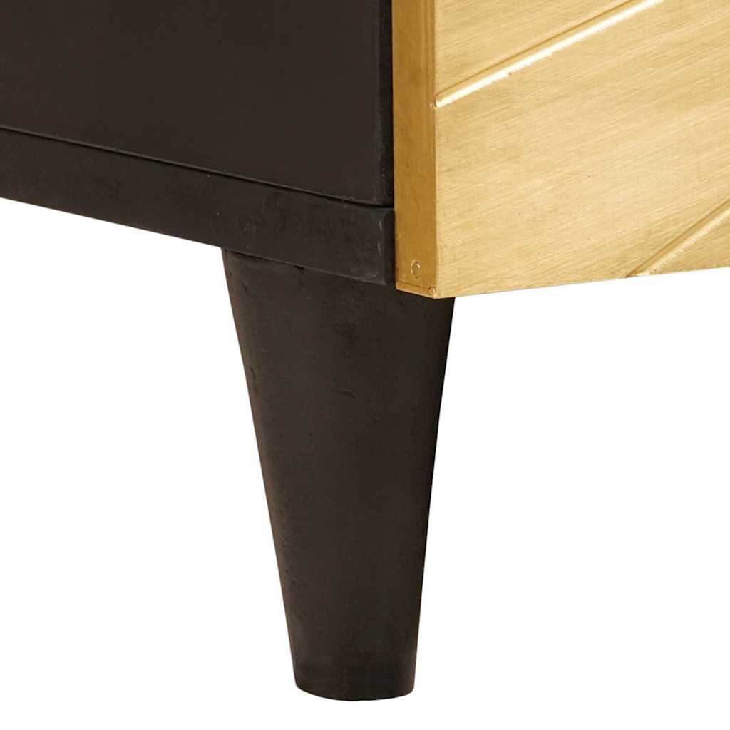 vidaXL Table basse 100 x 54 x 40 cm en bois de manguier massif