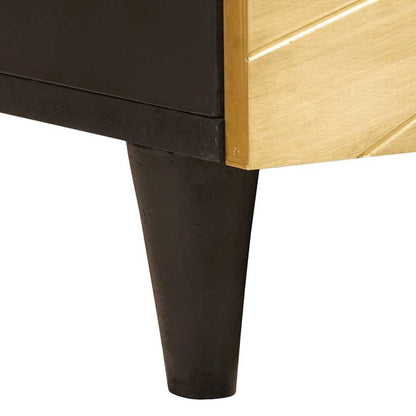 vidaXL Table basse 100 x 54 x 40 cm en bois de manguier massif