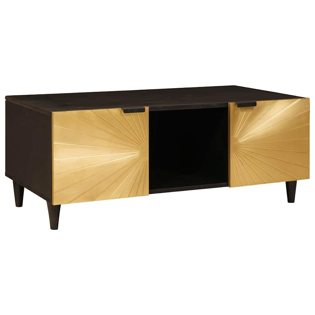 vidaXL Table basse 100 x 54 x 40 cm en bois de manguier massif