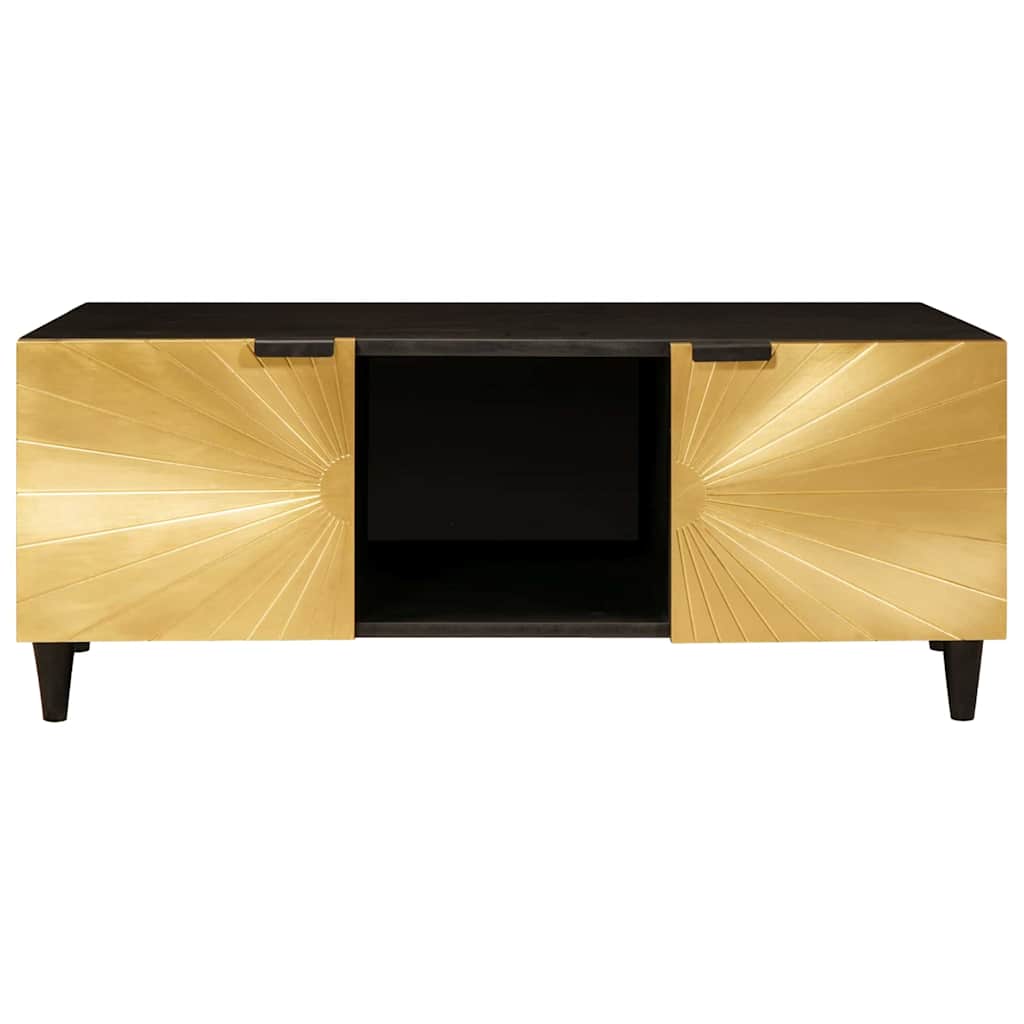 vidaXL Table basse 100 x 54 x 40 cm en bois de manguier massif