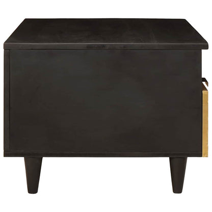 vidaXL Table basse avec tiroirs 80 x 54 x 40 cm Bois de manguier massif