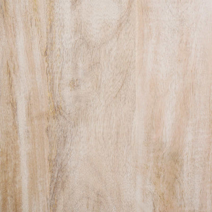 Couchtisch Weiß 100 x 54 x 40 cm Massivholz Mango