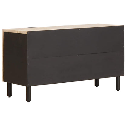 vidaXL TV-Schränk mit Tür Weiße gewaschene Oberfläche 80 x 33 x 46 cm