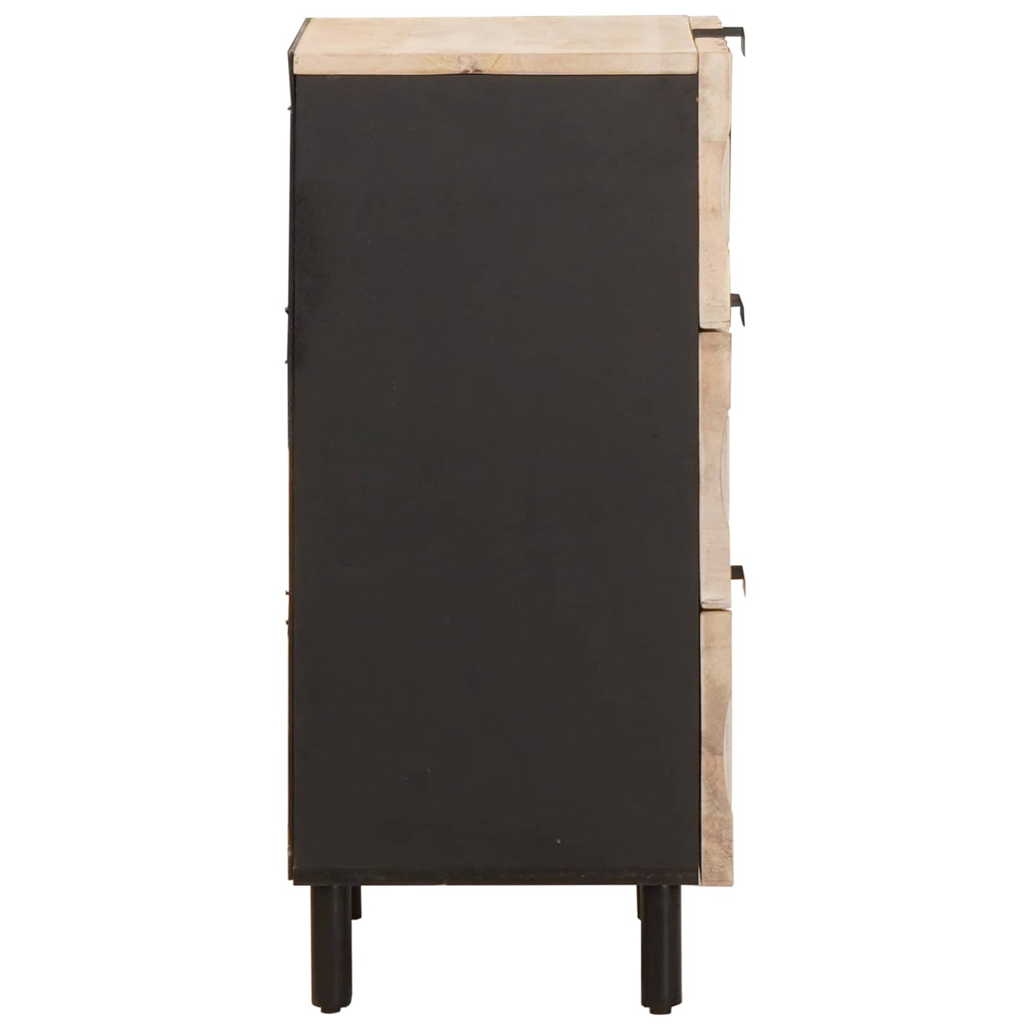 Sideboard Weiße gewaschene Oberfläche 40 x 33 x 75 cm