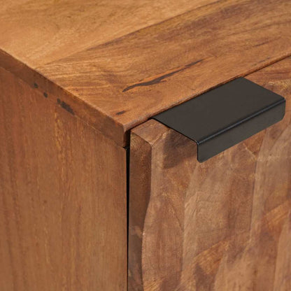 vidaXL Nachttisch Braun 40 x 33 x 46 cm Massivholz Mango