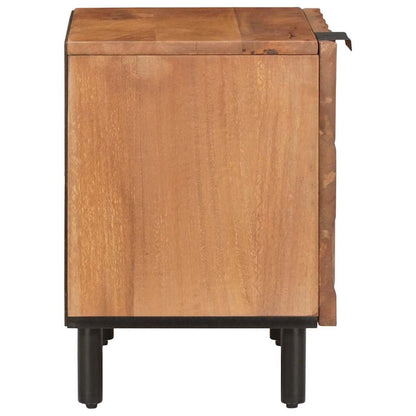 vidaXL Nachttisch Braun 40 x 33 x 46 cm Massivholz Mango