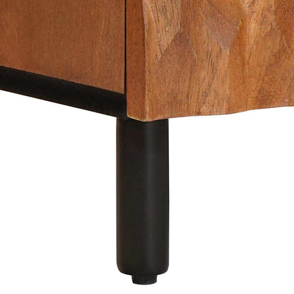 vidaXL TV-Schränk mit Regal Akazienbraune Oberfläche 105 x 33 x 46 cm