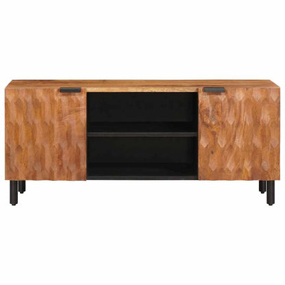 vidaXL TV-Schränk mit Regal Akazienbraune Oberfläche 105 x 33 x 46 cm
