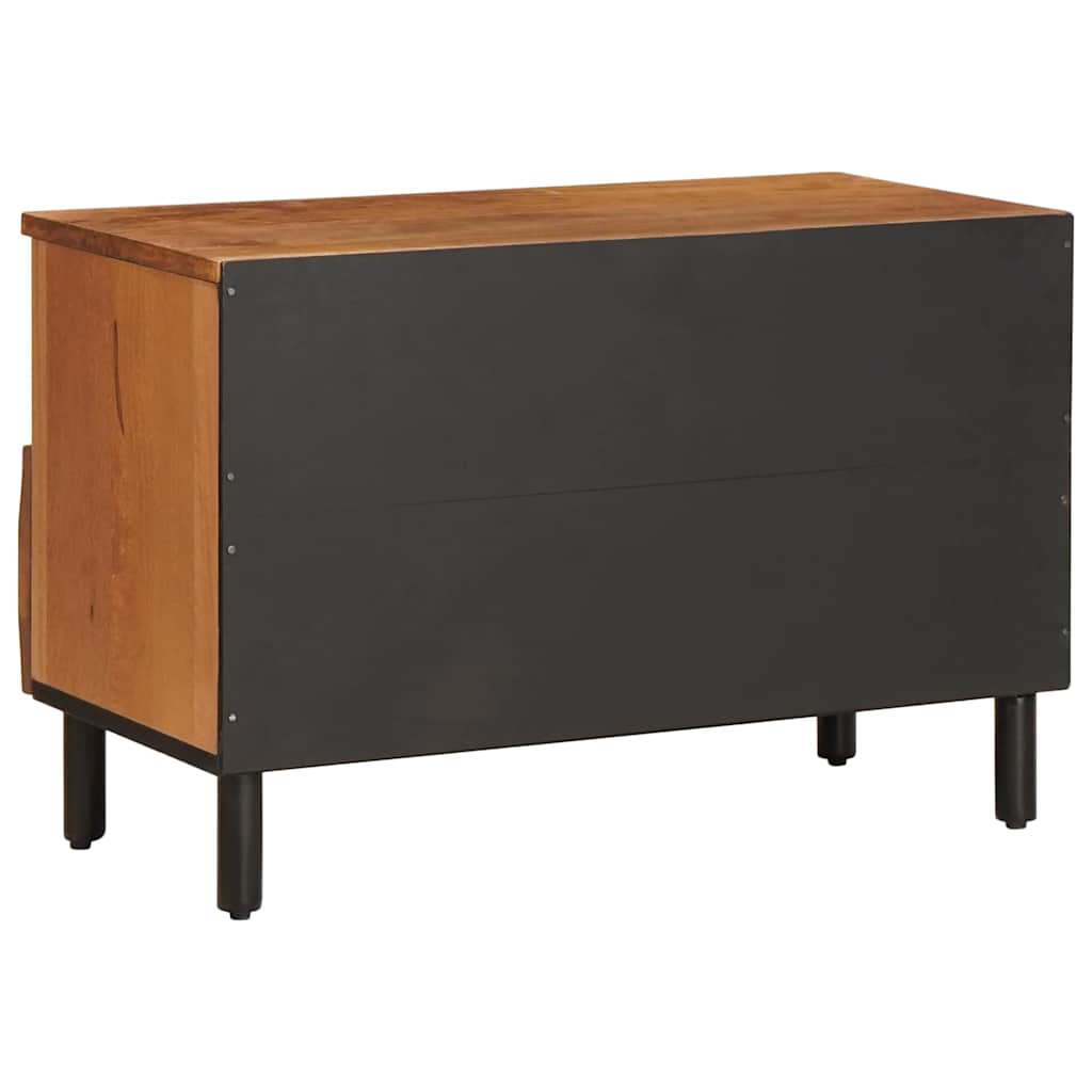 vidaXL TV-Schränk mit Regal Akazienbraune Oberfläche 70 x 33 x 46 cm