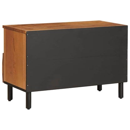 vidaXL TV-Schränk mit Regal Akazienbraune Oberfläche 70 x 33 x 46 cm