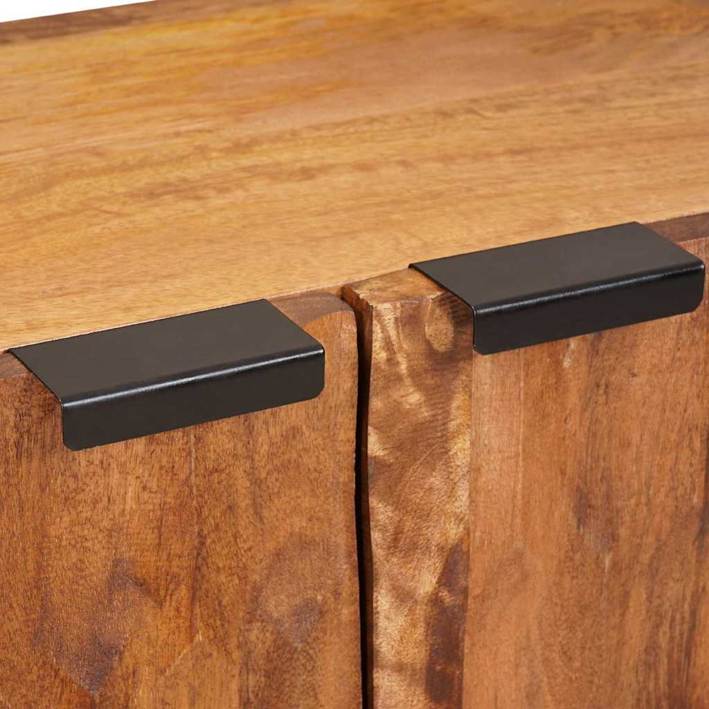 vidaXL Sideboard Akazienbraune Oberfläche 60 x 33 x 75 cm