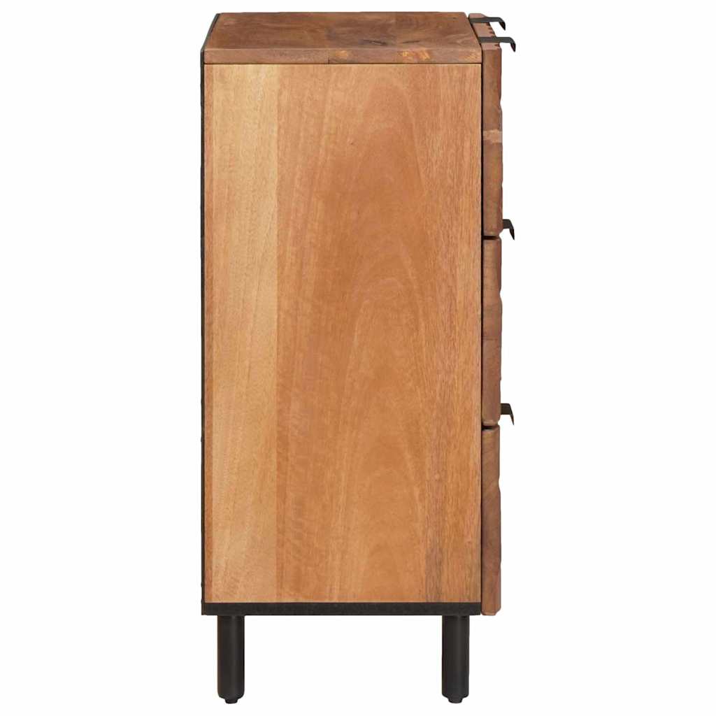 Sideboard Akazienbraune Oberfläche 60 x 33 x 75 cm