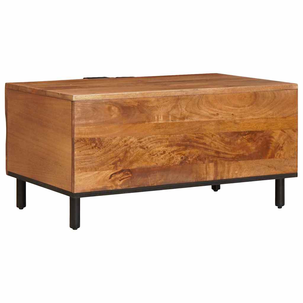 vidaXL Couchtisch Braun 80 x 50 x 40 cm Massivholz Mango