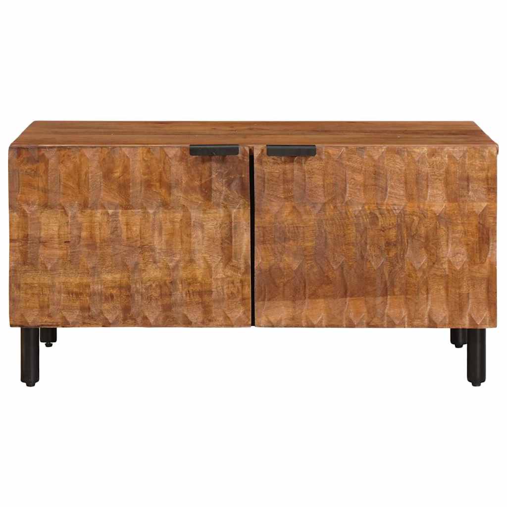 vidaXL Couchtisch Braun 80 x 50 x 40 cm Massivholz Mango