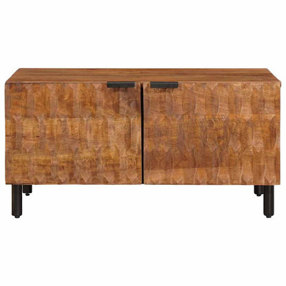 vidaXL Couchtisch Braun 80 x 50 x 40 cm Massivholz Mango