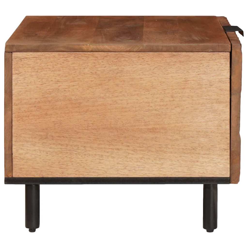 vidaXL Couchtisch Braun 80 x 50 x 40 cm Massivholz Mango