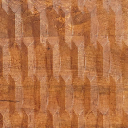 Nachttisch Braun 50 x 33 x 62 cm Massivholz Mango