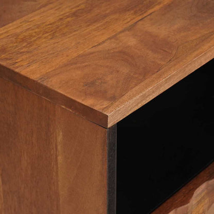 vidaXL Nachttisch Braun 50 x 33 x 62 cm Massivholz Mango
