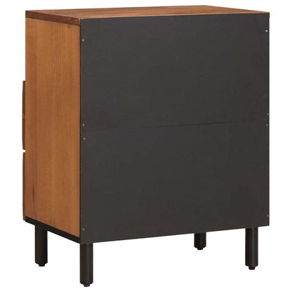 vidaXL Nachttisch Braun 50 x 33 x 62 cm Massivholz Mango
