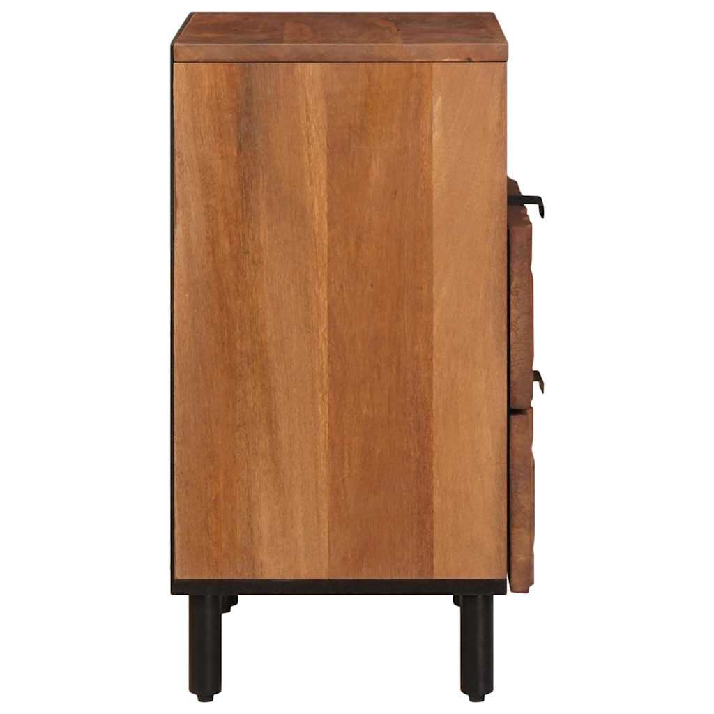vidaXL Nachttisch Braun 50 x 33 x 62 cm Massivholz Mango