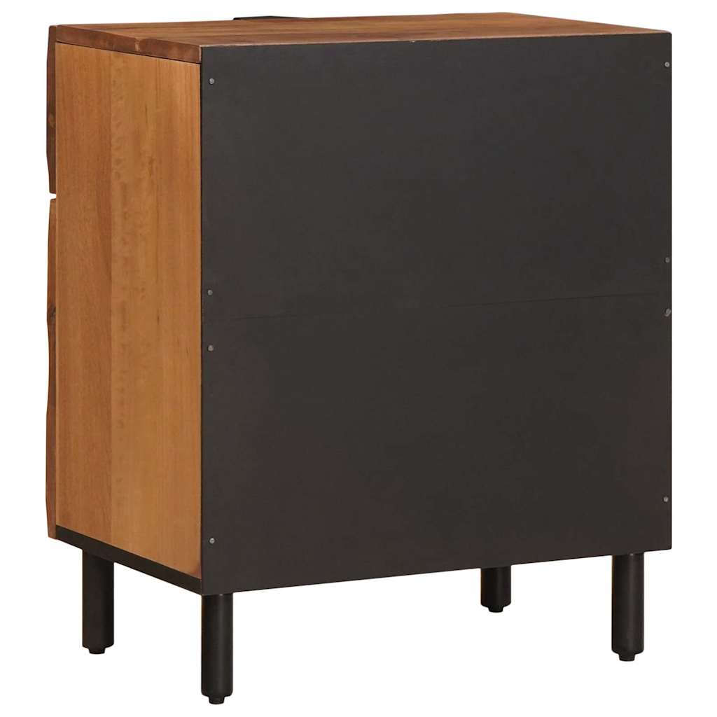 vidaXL Nachttisch Braun 50 x 33 x 60 cm Massivholz Mango