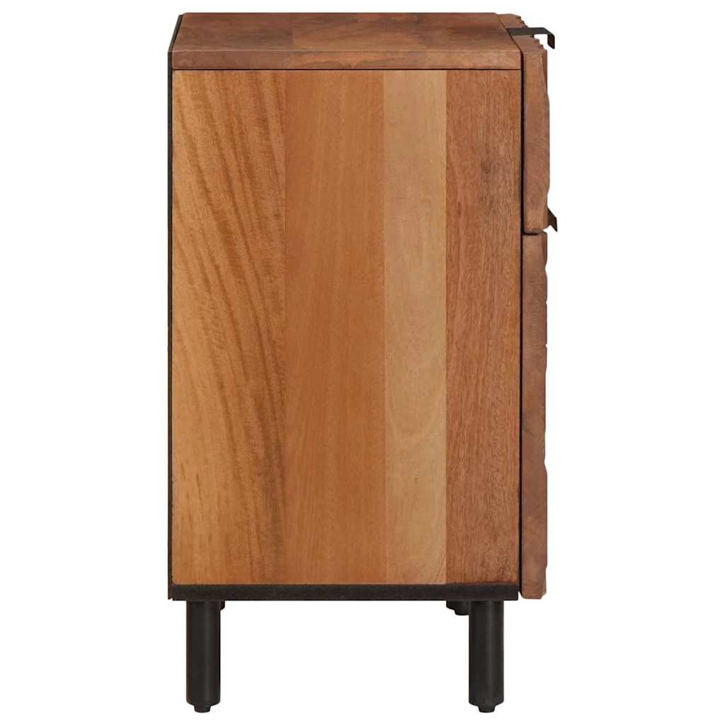 vidaXL Nachttisch Braun 50 x 33 x 60 cm Massivholz Mango