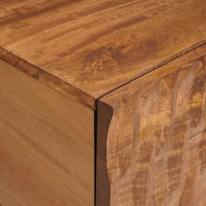 vidaXL Couchtisch Braun 100 x 54 x 40 cm Massivholz Mango