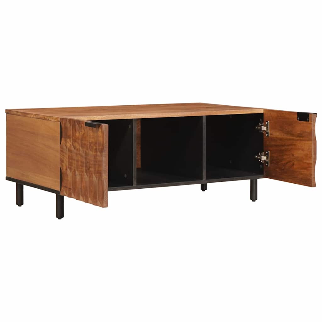 vidaXL Couchtisch Braun 100 x 54 x 40 cm Massivholz Mango