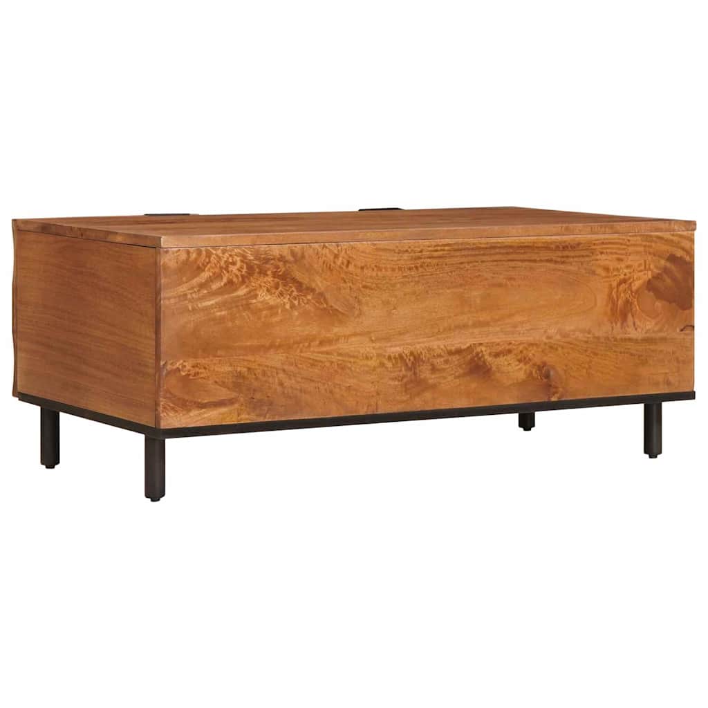 vidaXL Couchtisch Braun 100 x 54 x 40 cm Massivholz Mango