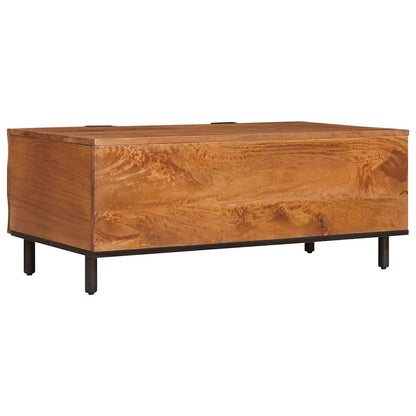 vidaXL Couchtisch Braun 100 x 54 x 40 cm Massivholz Mango