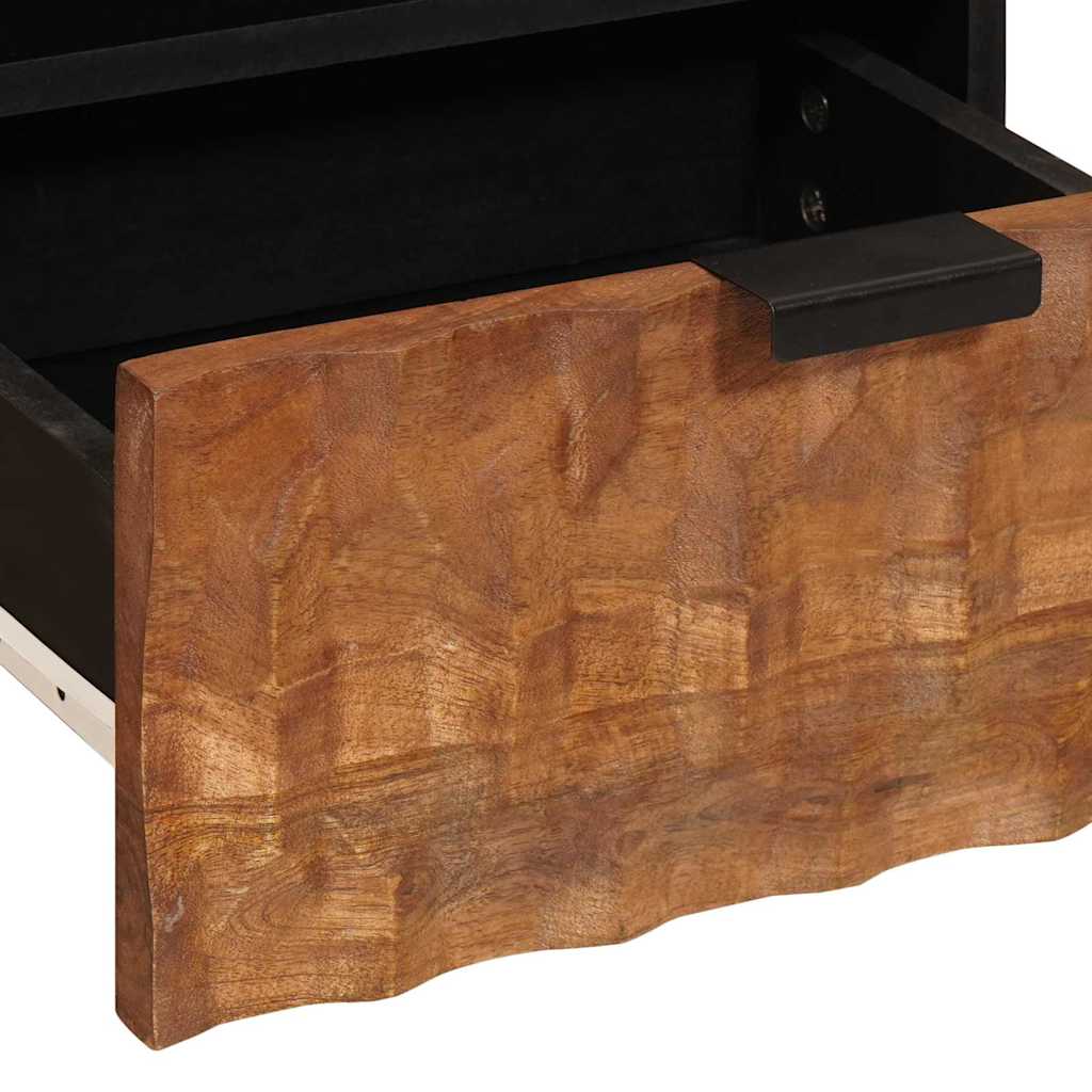vidaXL Couchtisch Braun 80 x 54 x 40 cm Massivholz Mango
