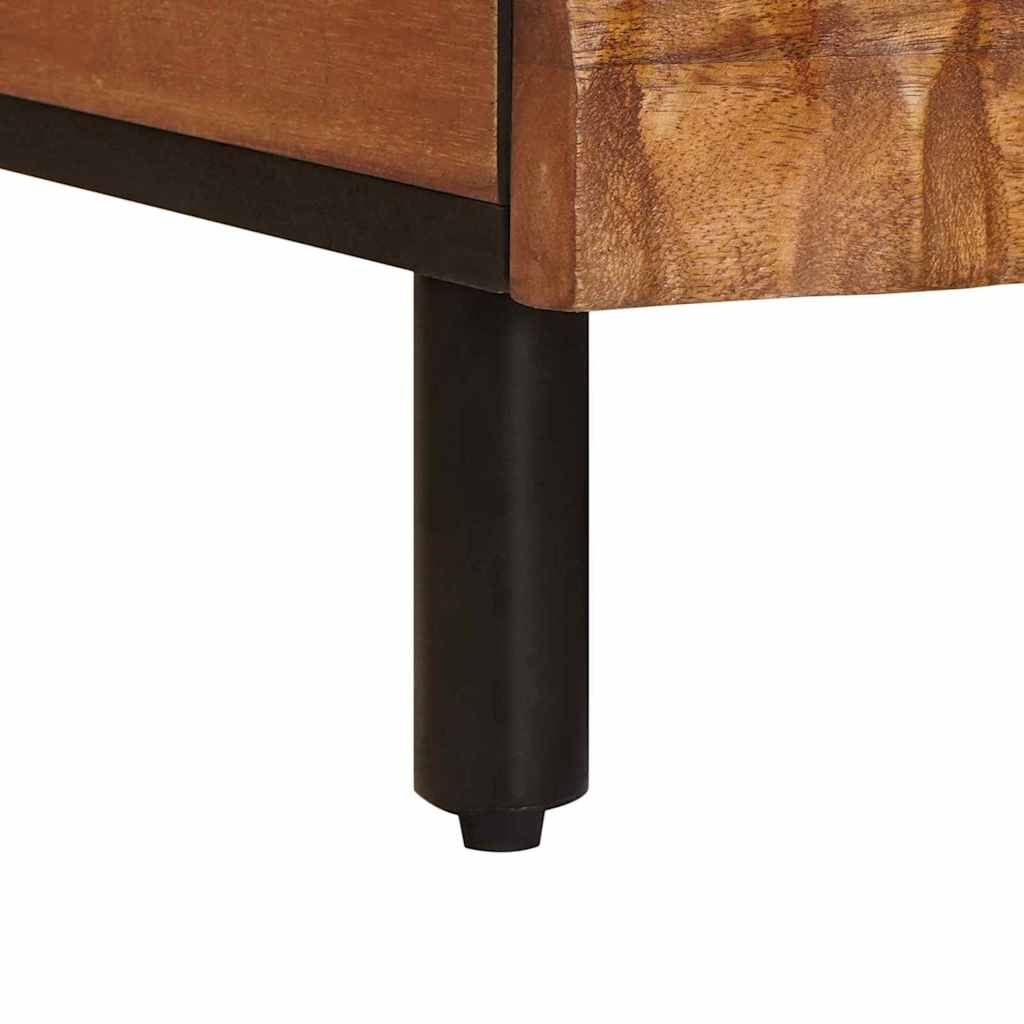 vidaXL Couchtisch Braun 80 x 54 x 40 cm Massivholz Mango