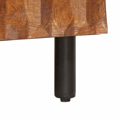 vidaXL TV-Schränk mit Tür Akazienbraune Oberfläche 105 x 33 x 46 cm