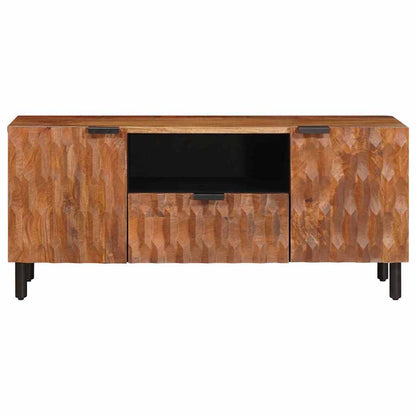 vidaXL TV-Schränk mit Tür Akazienbraune Oberfläche 105 x 33 x 46 cm