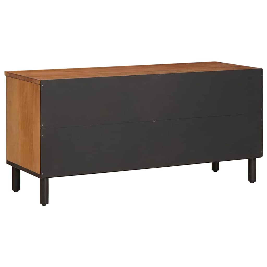 vidaXL TV-Schränk mit Regal Akazienbraune Oberfläche 100 x 33 x 46 cm