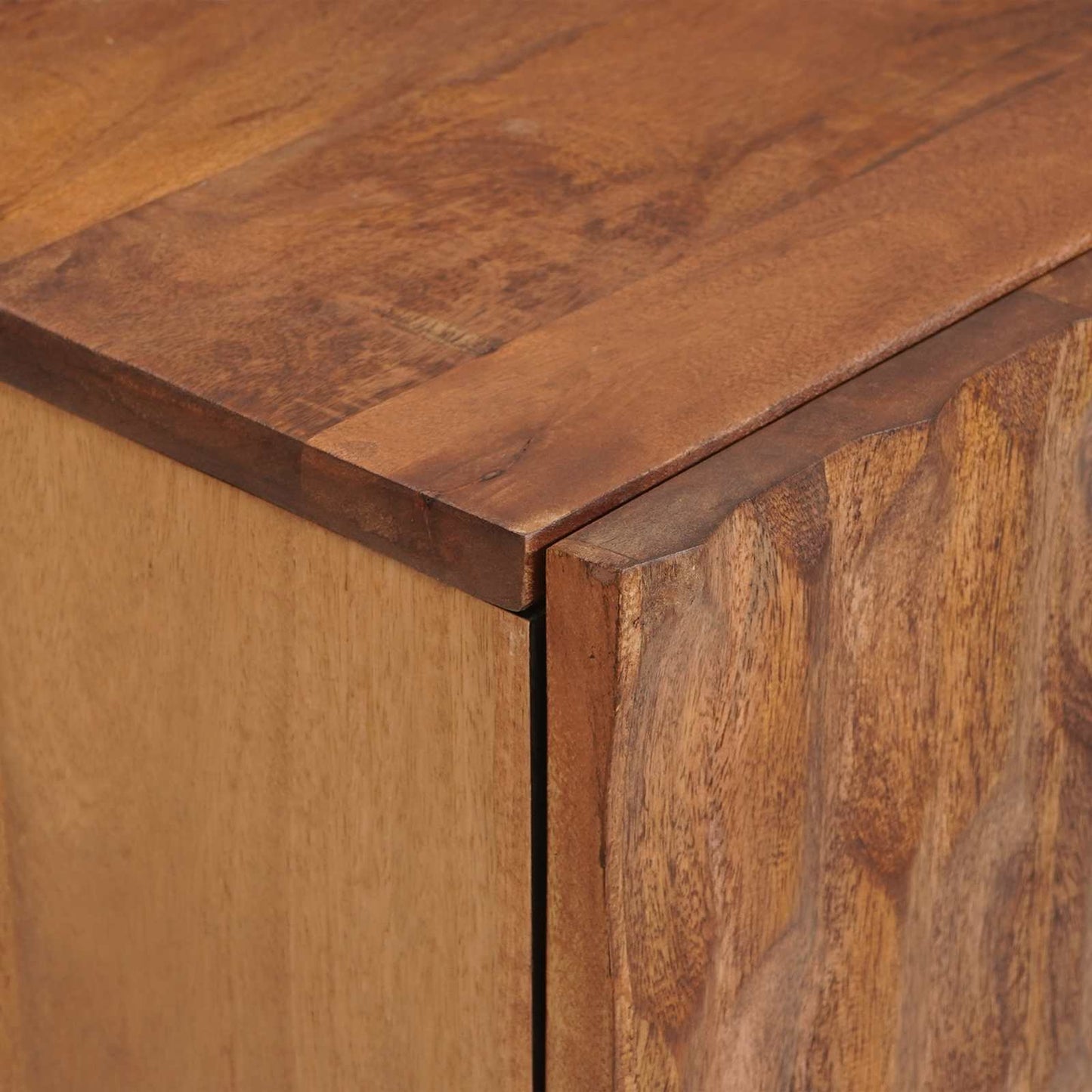 Waschbeckenschrank Braun 62 x 33 x 58 cm Massivholz Mango