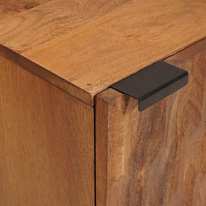 Badezimmer Hängeschrank Braun 38 x 33 x 48 cm Massivholz Mango