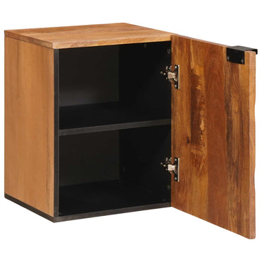 vidaXL Badezimmer Hängeschrank Braun 38 x 33 x 48 cm Massivholz Mango