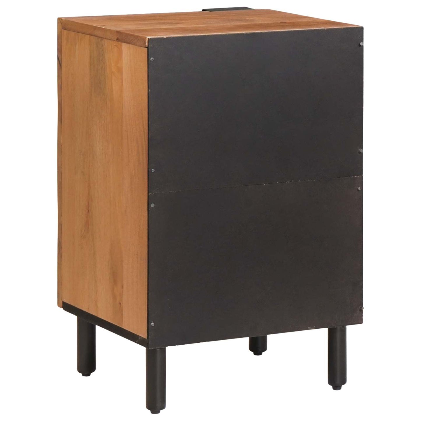 vidaXL Badezimmerschrank Braun 38 x 33 x 58 cm Massivholz Mango