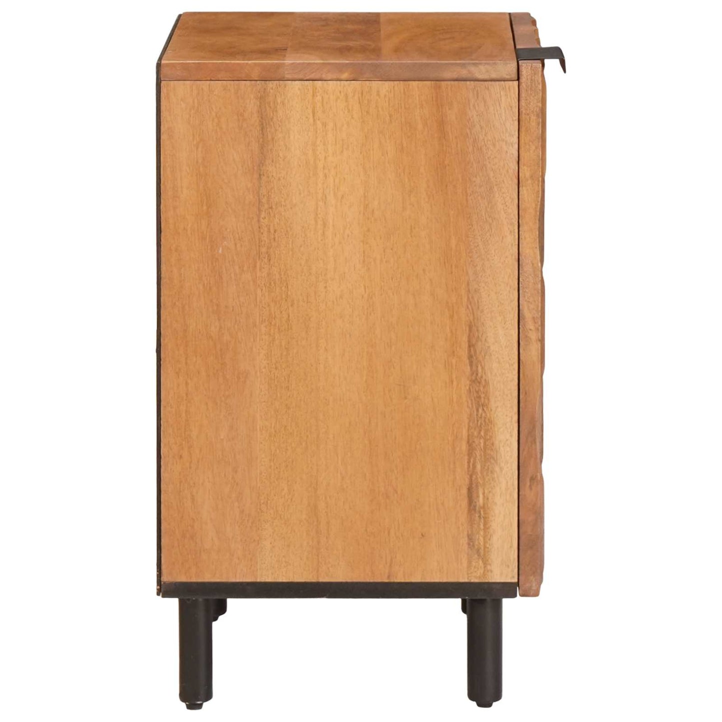 vidaXL Badezimmerschrank Braun 38 x 33 x 58 cm Massivholz Mango