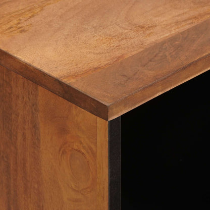 Sideboard mit Speicher Akazienbraune Oberfläche 80 x 33 x 75 cm