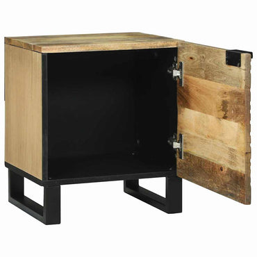 vidaXL Nachttisch Braun 40 x 33 x 46 cm Massivholz Akazie