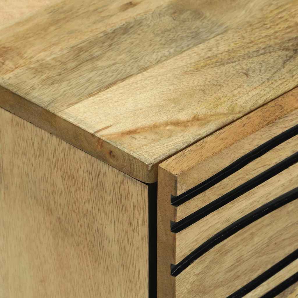 vidaXL Nachttisch Braun 50 x 33 x 60 cm Massivholz Akazie