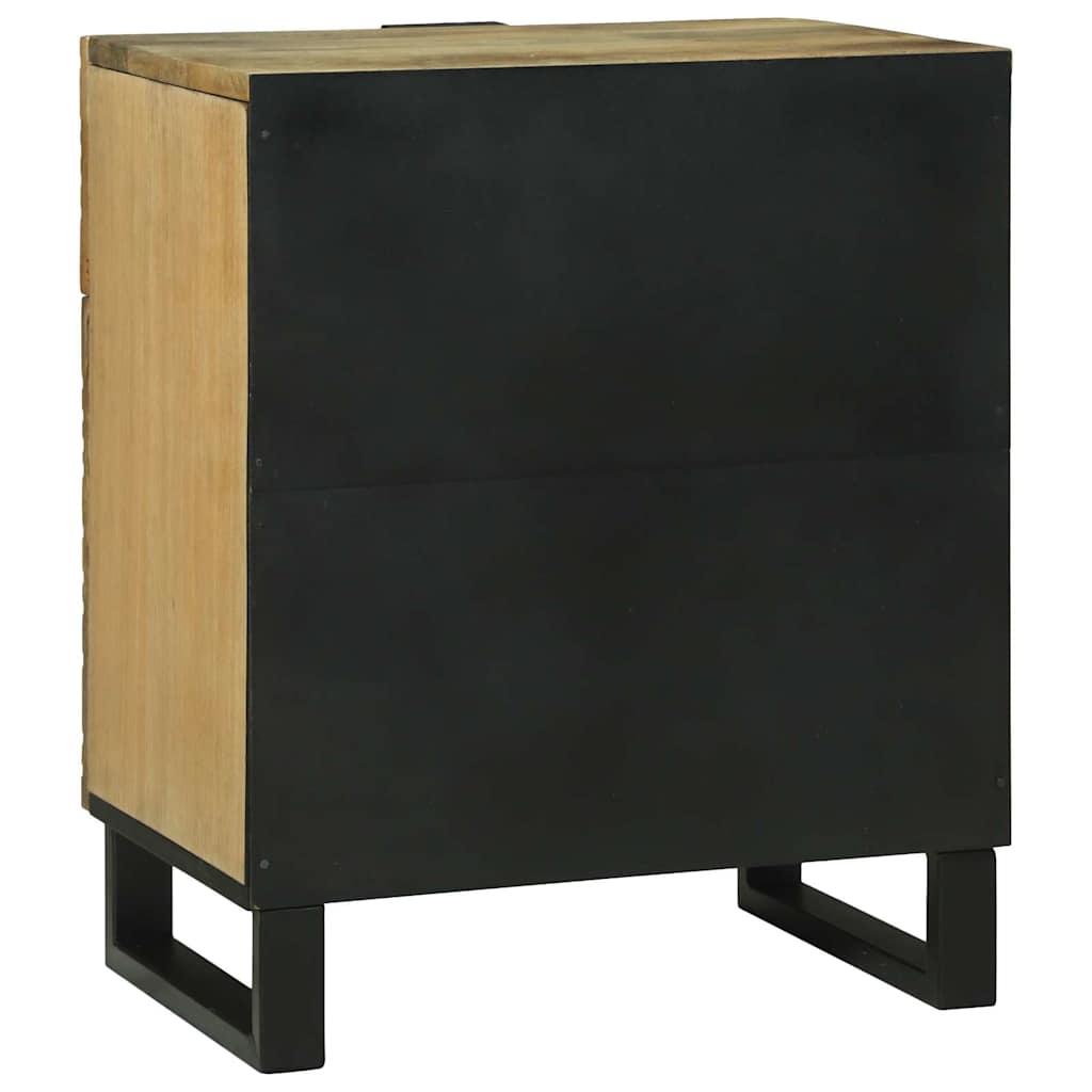 vidaXL Nachttisch Braun 50 x 33 x 60 cm Massivholz Akazie
