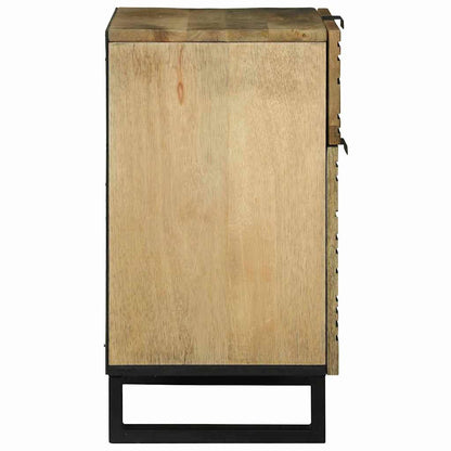 vidaXL Nachttisch Braun 50 x 33 x 60 cm Massivholz Akazie