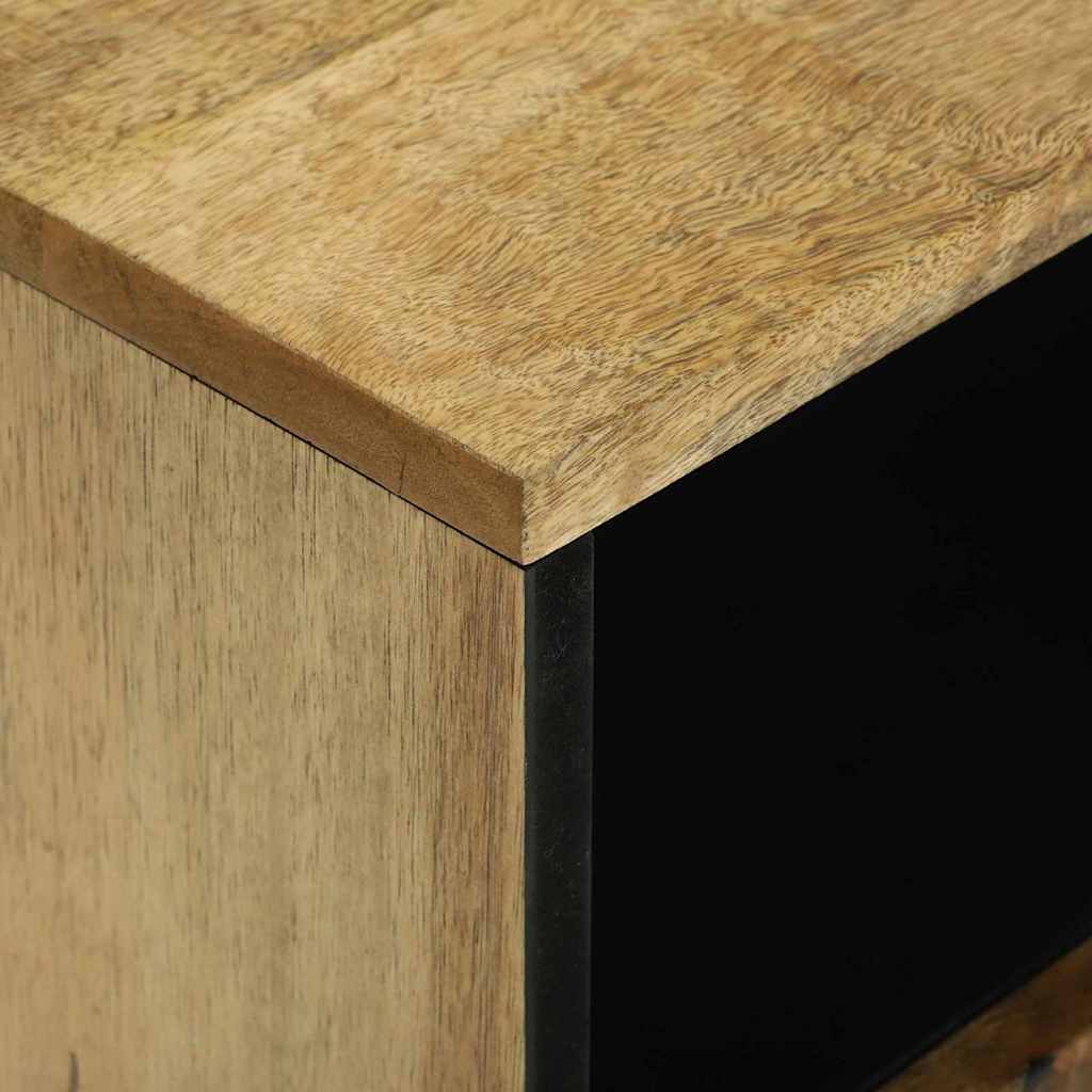 vidaXL Nachttisch Braun 50 x 33 x 62 cm Massivholz Akazie